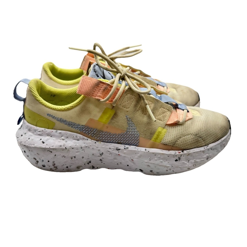 Nike Women's Crater Impact Beige Running Shoes Sneakers Size 7 CW2386-700